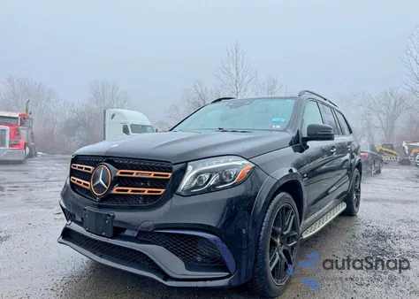 2017 Mercedes-Benz Gls 63 Amg 4Matic z USA, uszkodzony, nr VIN 4JGDF7FE7HA897346